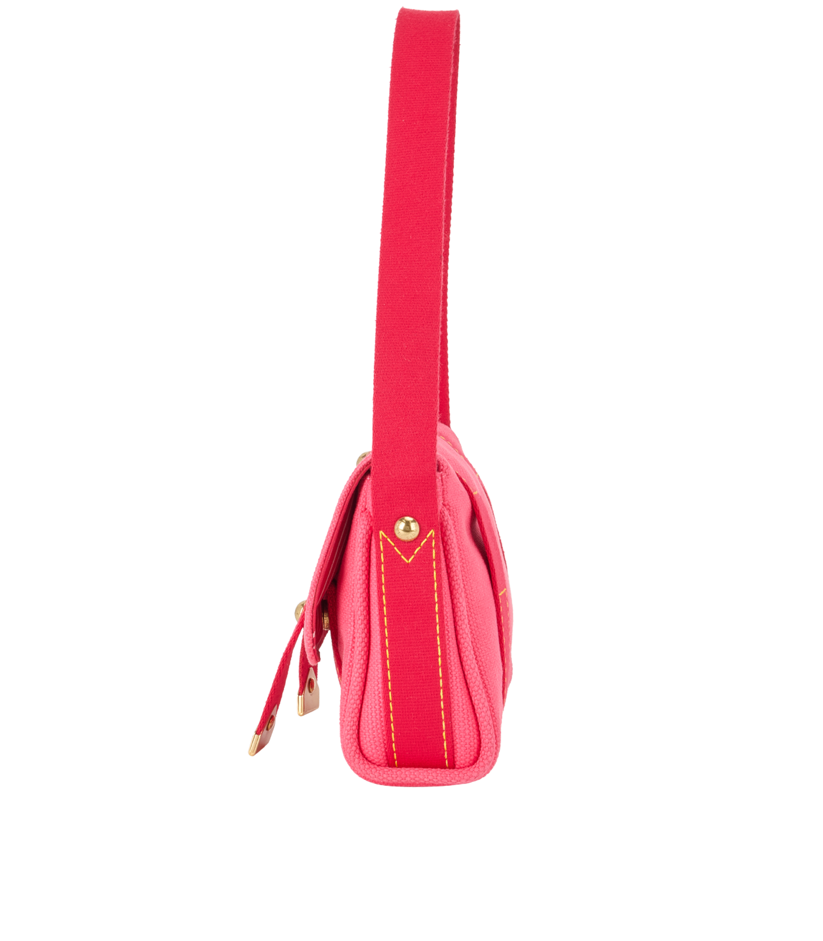 Antigua Besace PM, &pound;410, Handbags, Pink, Canvas, Bottom view